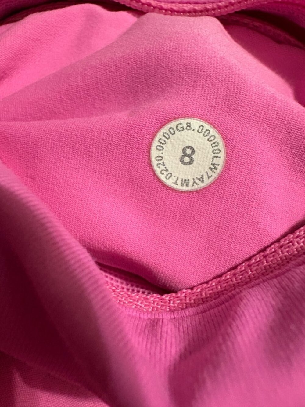 EXCELLENT Lululemon Speed Up Mid Rise Shorts 4" Prism Pink Lined Running 8 - Picture 8 of 8